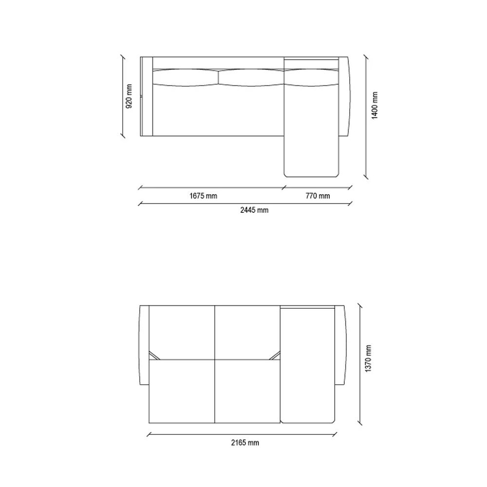 Диван кровать угловой ENZA HOME SMART EH55388
