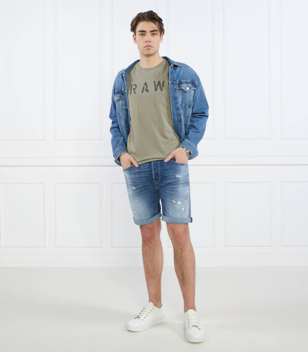 Футболка RAW RT G- Star Raw - хаки(D22776 C506)