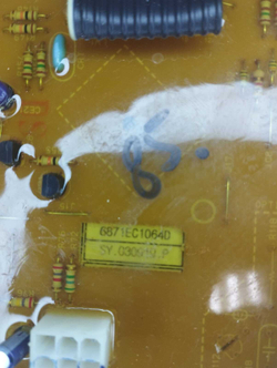 85 Электронный модуль для стиральных машин LG 6871EC1064D б/у