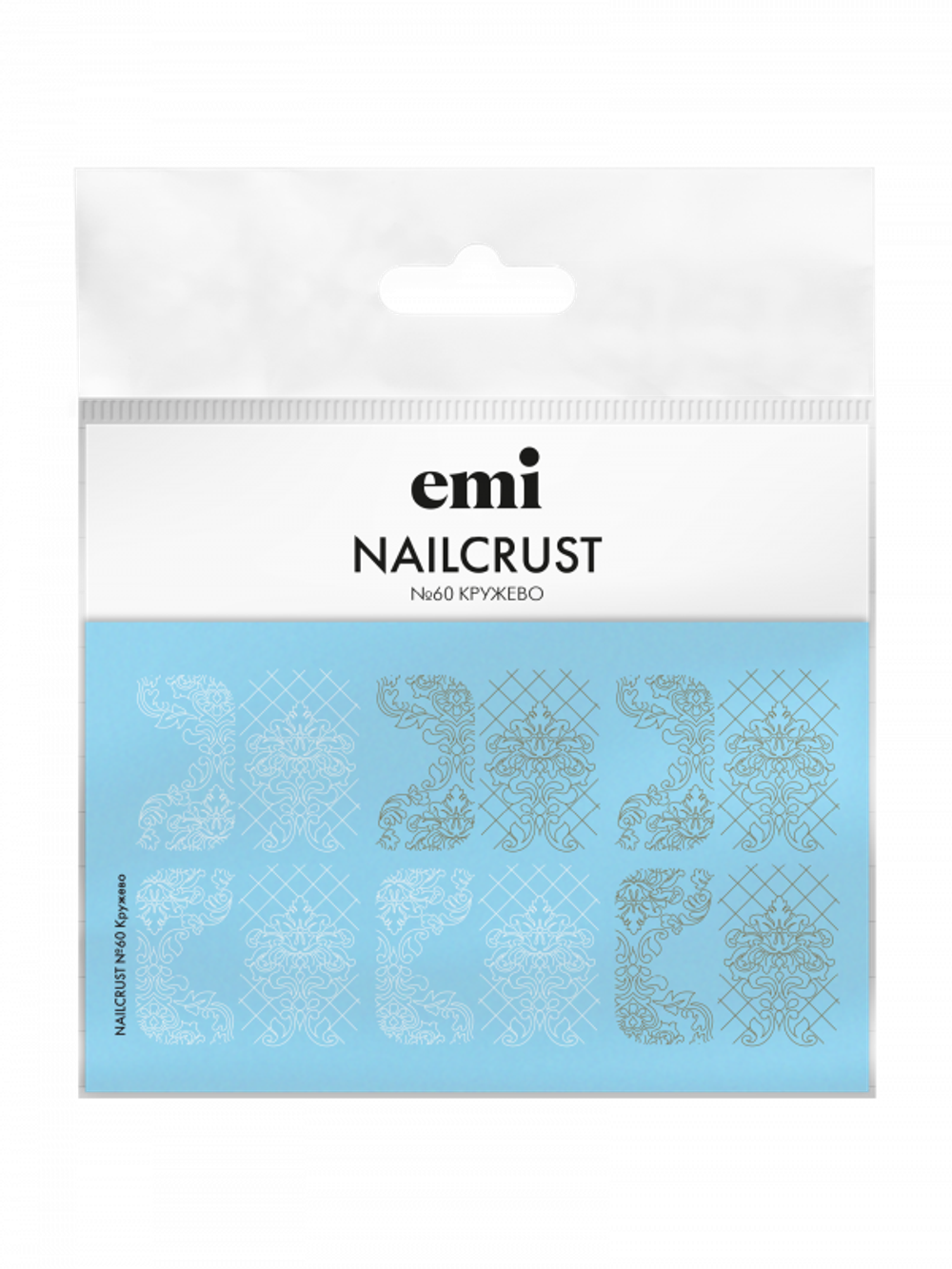 NAILCRUST Трафареты-слайдеры №60 Кружево