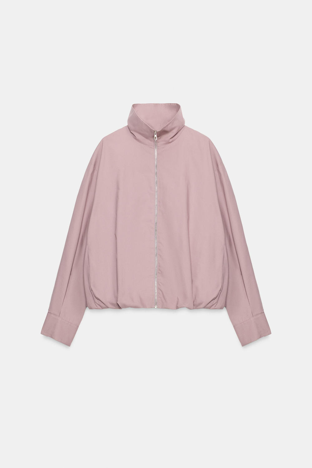 КУРТКА С ВОРОТНИКОМ-СТОЙКОЙ ZW COLLECTION — ZARA