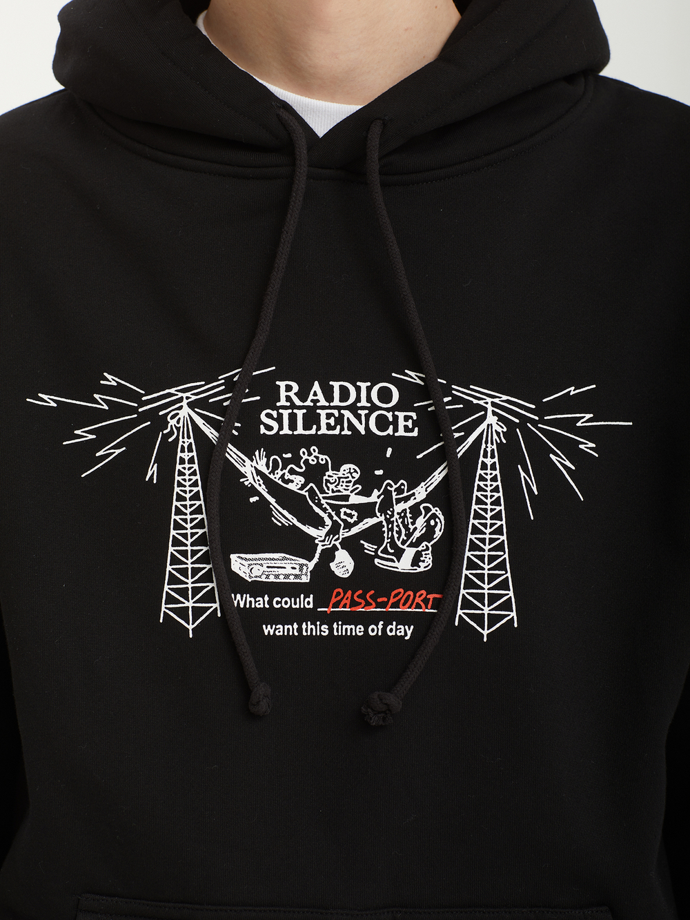 Мужская Толстовка Radio Silence