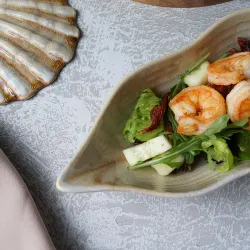 Блюдо овальное 28,5*10,5 см h6,5 см 350 мл для закусок Pearl Leaf Frutti di Mare P.L. [4]