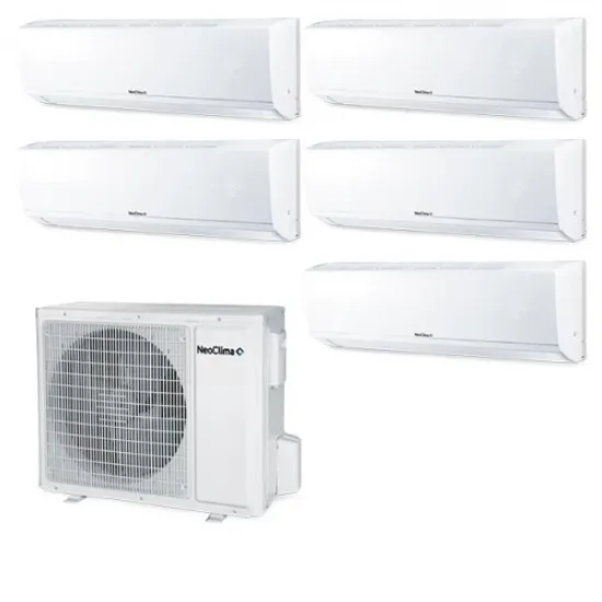 Мультисплит система на 5 комнат NeoClima NS-07W х5 / NUM-42Q5
