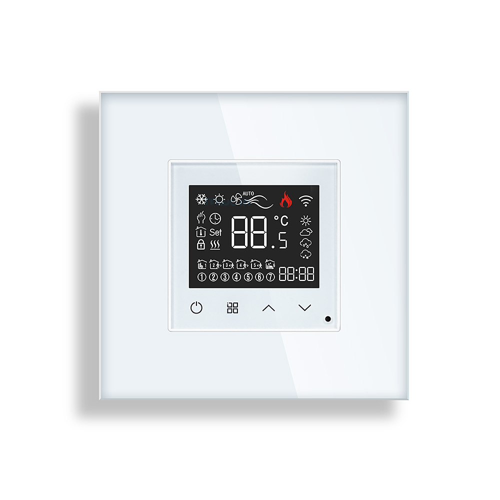 Термостат WiFi 16А WF16TMT белый TUYA, фото 2