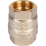 ROMMER Обратный клапан 3/4" пружинный муфтовый с металлическим седлом
