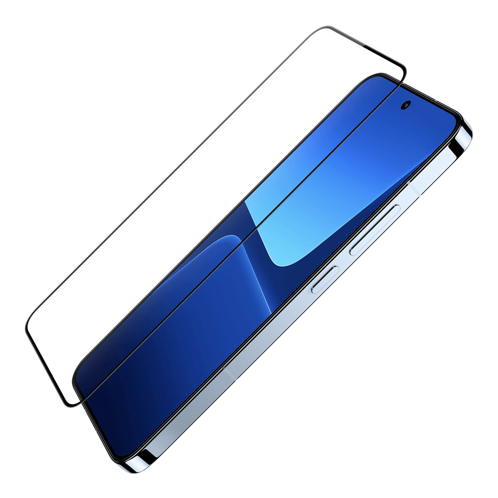 Закаленное стекло 6D для Xiaomi Redmi 12 4G и Redmi 13 с черной рамкой, G-Rhino