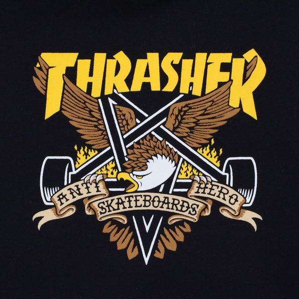 Худи Thrasher Eaglegram Hood (black) артикул: - купить в магазине Дайс