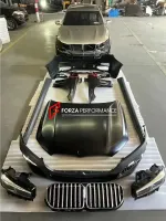 Обвес переделка для BMW 7 серии F01 2008-2015 в G12 Рестайлинг БМВ