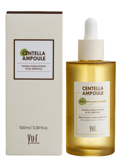 YU.R Успокаивающая сыворотка для чувствительной кожи лица - Centella Ampoule, 100 мл.