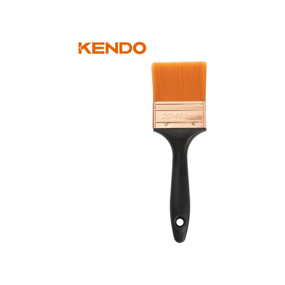 Кисть KENDO 25 мм, с пластиковой ручкой 46221