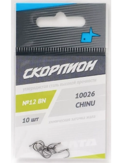 Крючки "Chinu" (Скорпион) №12