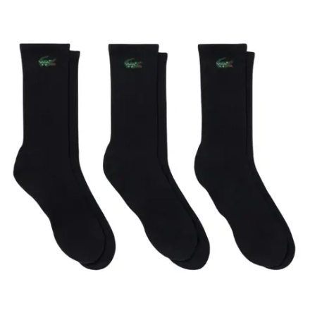 Теннисные носки Lacoste Sport 3P - black