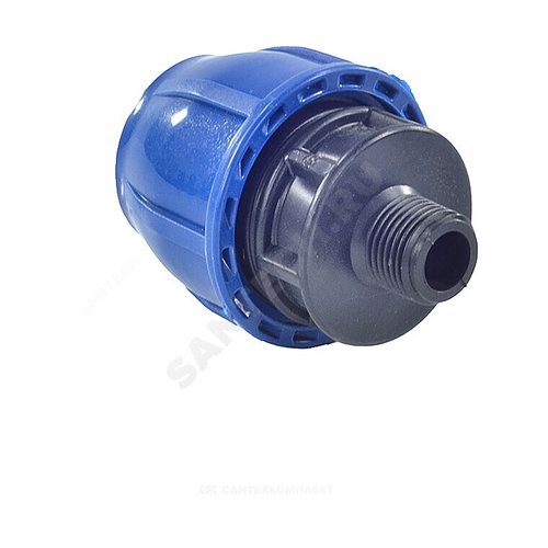 Муфта компрессионная ПЭ Дн 40х1 1/2" НР Ру16 RTP (РосТурПласт) 11510