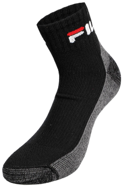 Теннисные носки Fila Quarter Sport 1P - черный