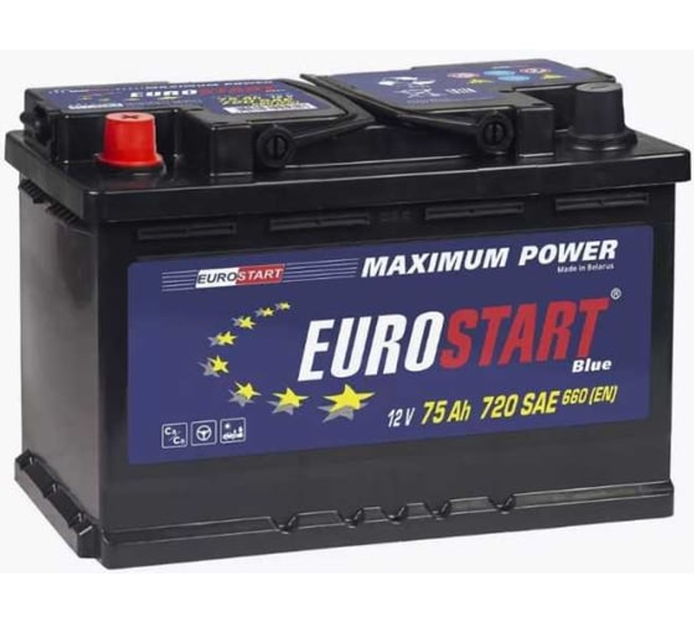 EUROSTART Blue 75Ah L+