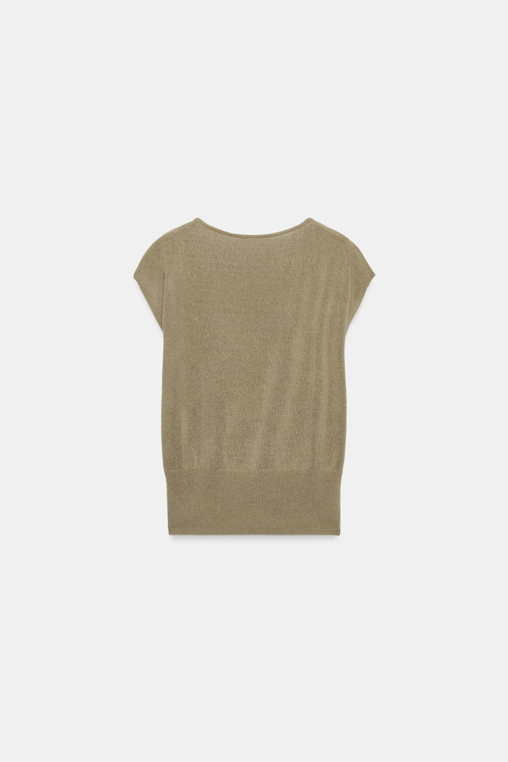 ТРИКОТАЖНЫЙ ТОП С ДЕКОРОМ — ZARA