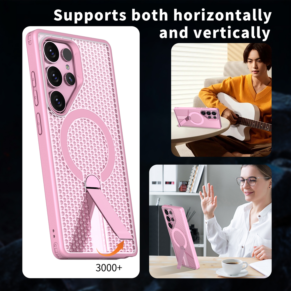 Прозрачный чехол Mesh Pro Magnetic Case для Samsung Galaxy S23 Ultra