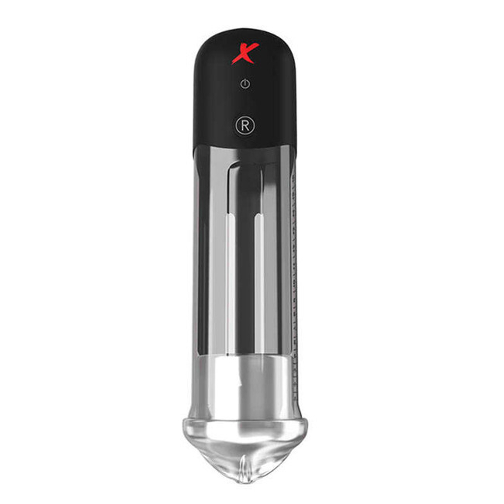 Вакуумная помпа PDX Elite Blowjob Power Pump, прозрачная (Цвет: Прозрачный белый)