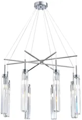Подвесная люстра 4520 4524+4/S chrome Newport