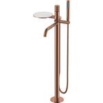Напольный смеситель для ванны с душем Boheme Stick 129-CB.4 COPPER BRUSHED SPIRALE