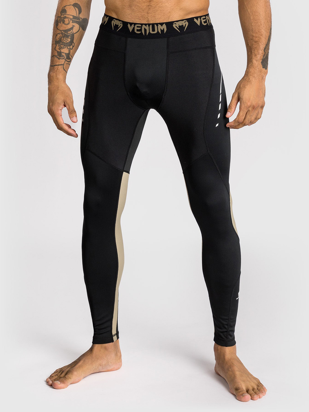 Тайтсы Venum Adrenaline Black/Sand