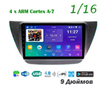 Topway TS7 1+16GB 8 ядер для Mitsubishi Lancer 2003-2007