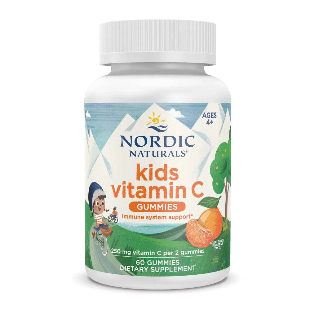 Kids Vitamin C 60 жевательных пастилок Nordic Naturals