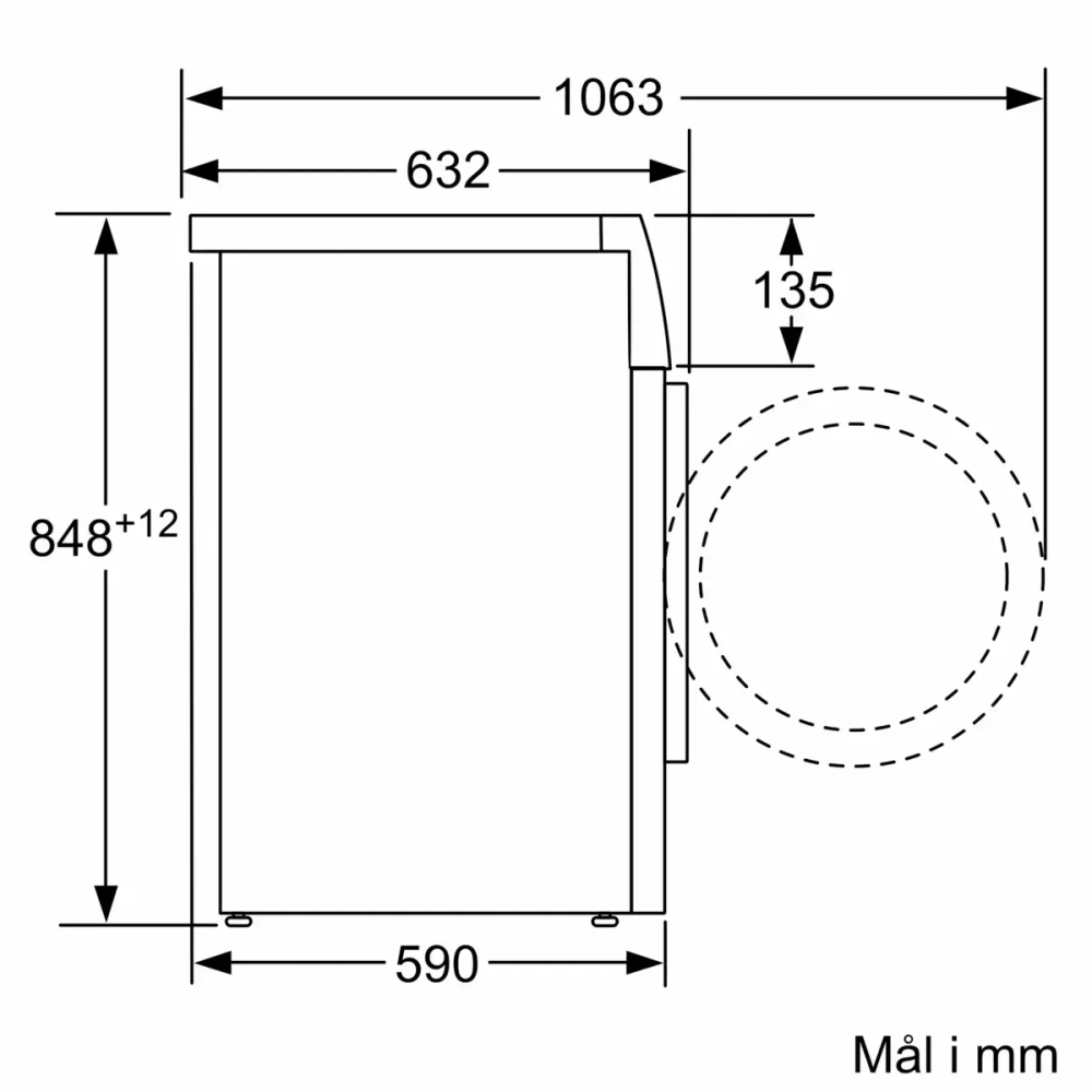 Стиральная машина Bosch WAV28M0ASN