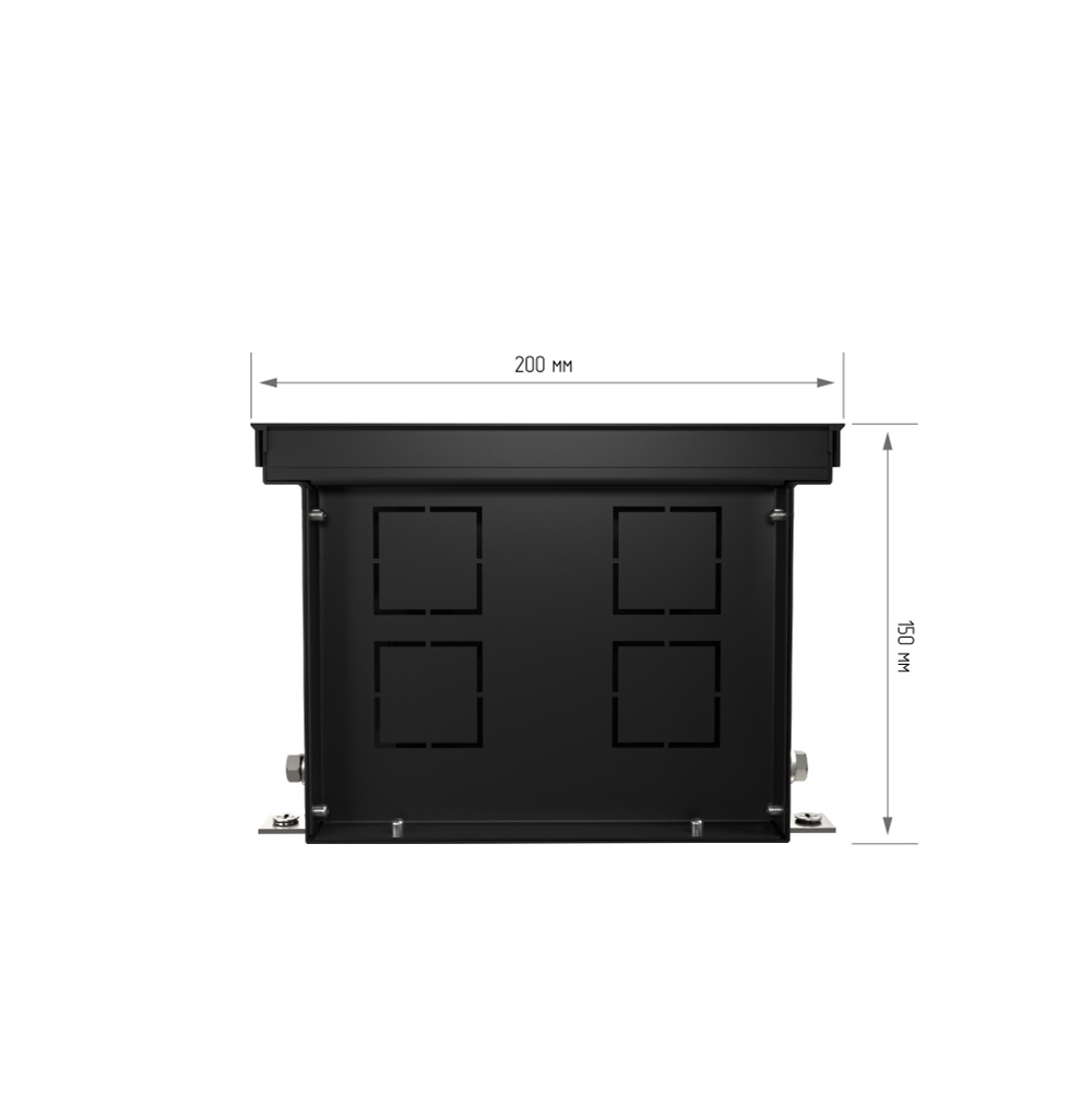 Конвектор внутрипольный Royal Thermo ATRIUM-150/200/2600-DG-U-DB