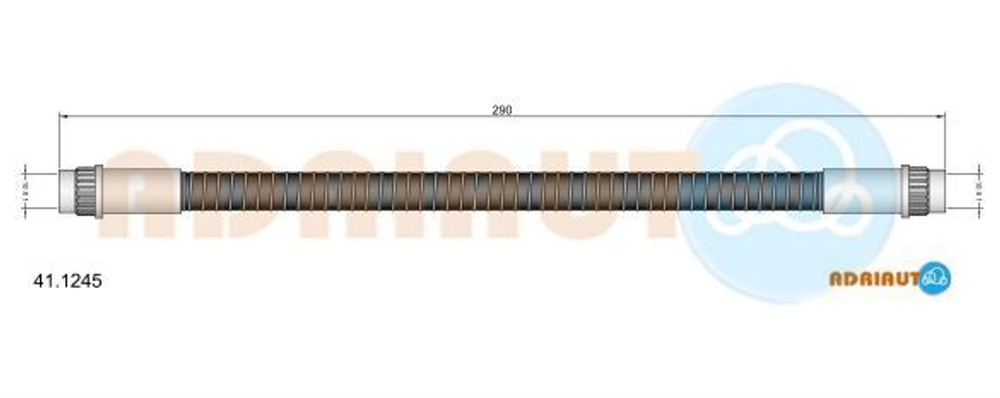 ADRIAUTO - 411245-ADR - Brake Hose