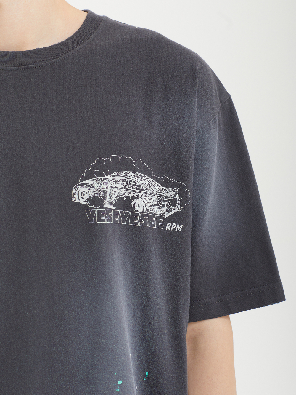 Мужская Футболка Y.e.s Vintage Racing