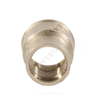 Муфта латунь никель переходная Ду 32х20 (1 1/4"х3/4") ВР/ВР VALFEX VF.240.N.114.034