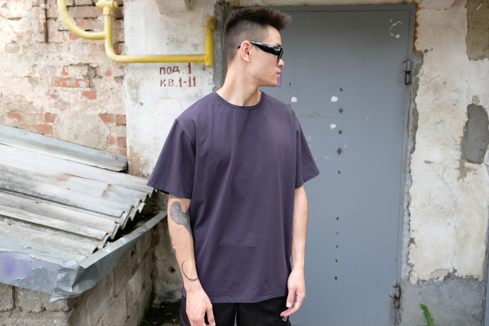 Футболка YTRO Oversize Графит