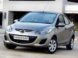 Порог левый Mazda 2 DE 2007-2010 (1мм)
