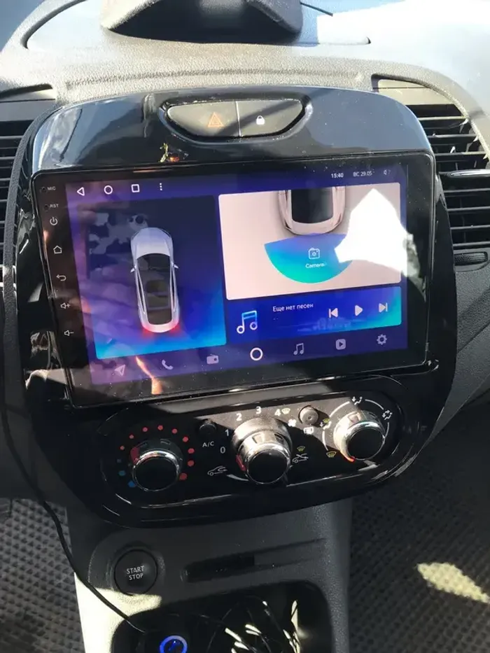 Магнитола для Renault Kaptur 2016+ - Parafar PF158UHD на Android 13, Быстрая, QLED, CarPlay, 4G SIM-слот