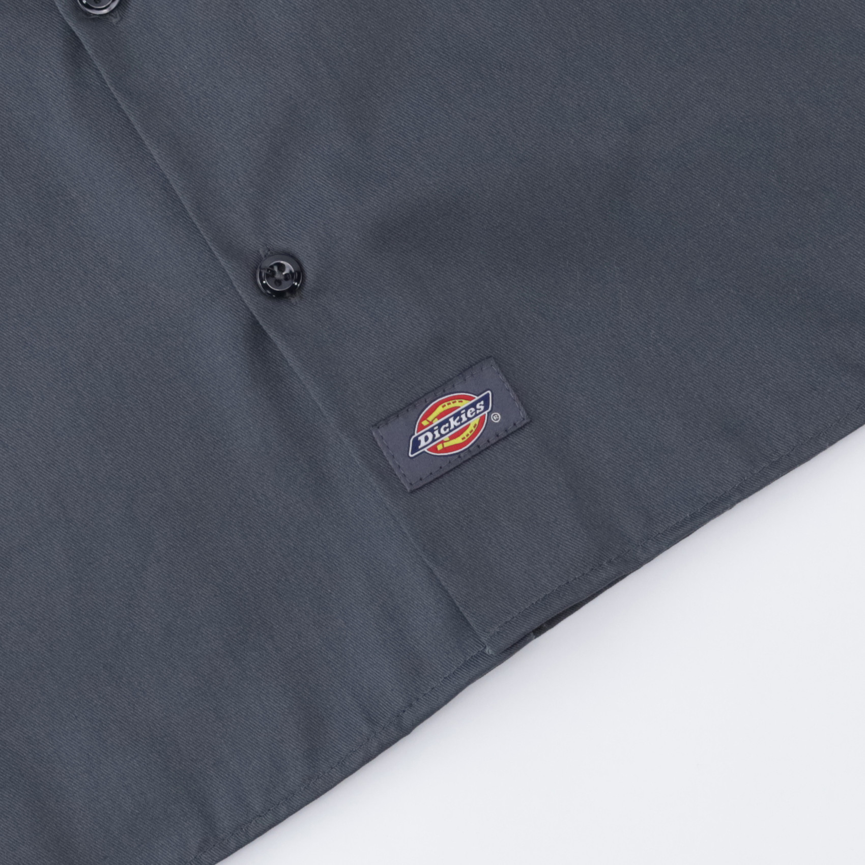 Рубашка Dickies Long Sleeve Work Shirt (charcoal) артикул: - купить в магазине Дайс
