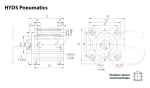 SDA 25x5 Пневмоцилиндр
