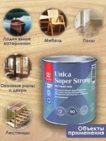 Лак TIK Unica Super Strong яхтный (0,9л) универсальный глянцевый