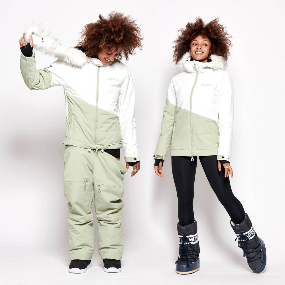Комбинезон женский Acclimate Sage Green/White (S/M long)