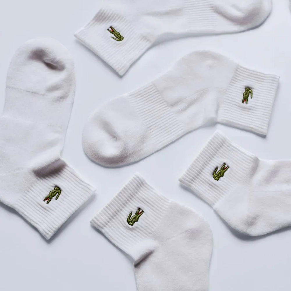 Теннисные носки Lacoste Ankle Sport 3P - white