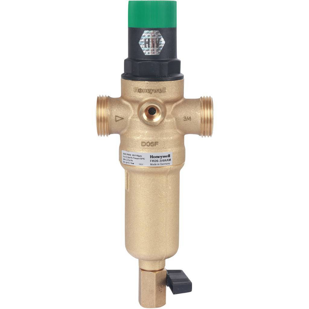 Фильтр самопромывной Honeywell MiniPlus FK06-AAM 1" с редуктором давления