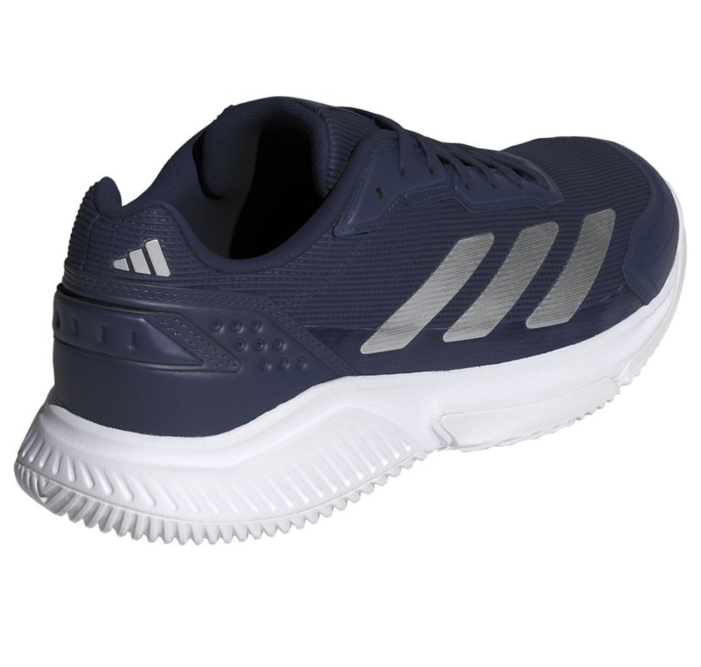 Мужские кроссовки для падела Adidas Courtquick Padel M - dark blue/silver metallic/cloud white