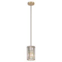 Светильник подвесной (подвес) Rivoli Suzanne 1052-201 1 х Е27 40 Вт хрусталь | Хрусталь