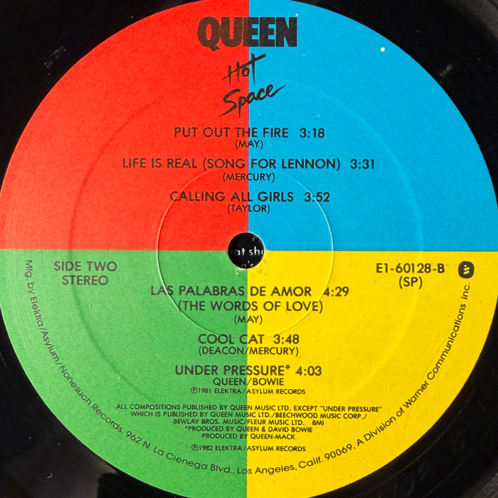 Виниловая пластинка Queen - Hot Space LP