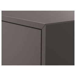 IKEA EKET  (ИКЕА ЕКЕТ)  -  Комбинация настенных шкафов - тёмно-серый 35x35x35 см