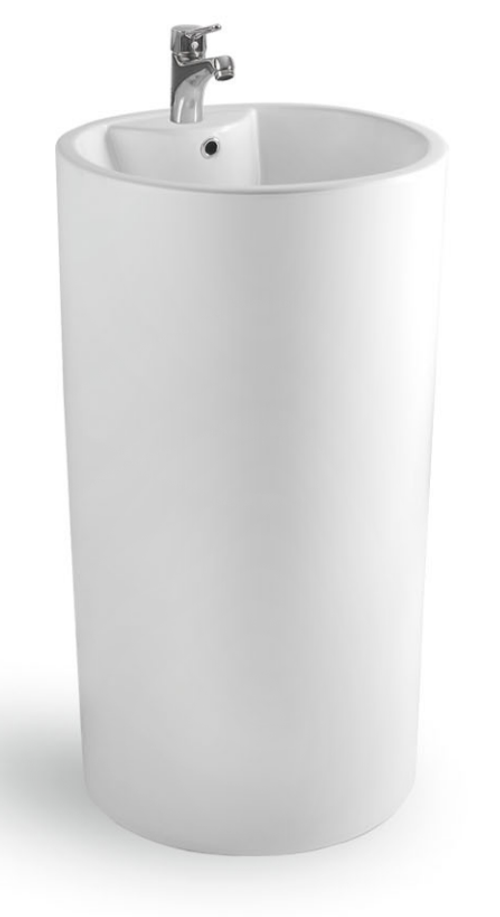 Раковина напольная Gid Nb135 44x46x83 см., белая