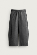 БРЮКИ BALLOON FIT С БОКОВЫМИ ЗАЩИПАМИ — ZARA