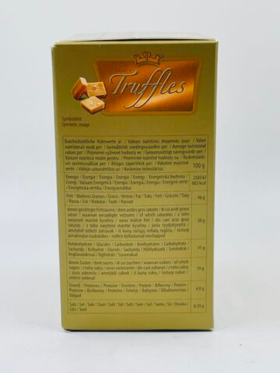 Шоколадные трюфели Maitre Truffout Truffles Salted Caramel с кусочками соленой карамели 200 г (Бельгия)
