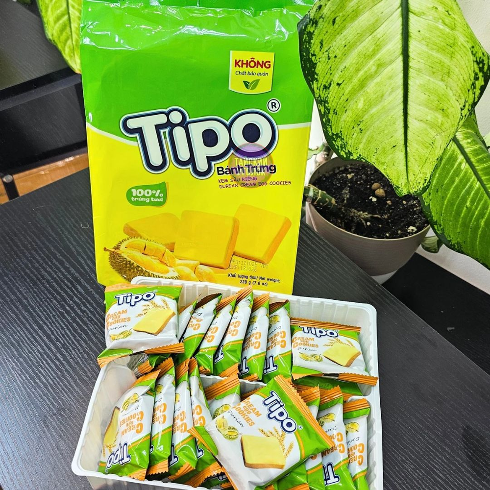 Тосты TIPO с Дурианом 220 гр